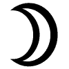 Símbolo de la Luna